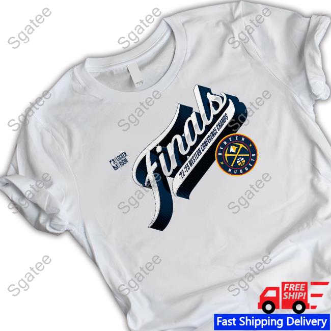 Denver Nuggets Fanatics Branded 2023 Western Conference Champions Locker Room Authentic Shirts
