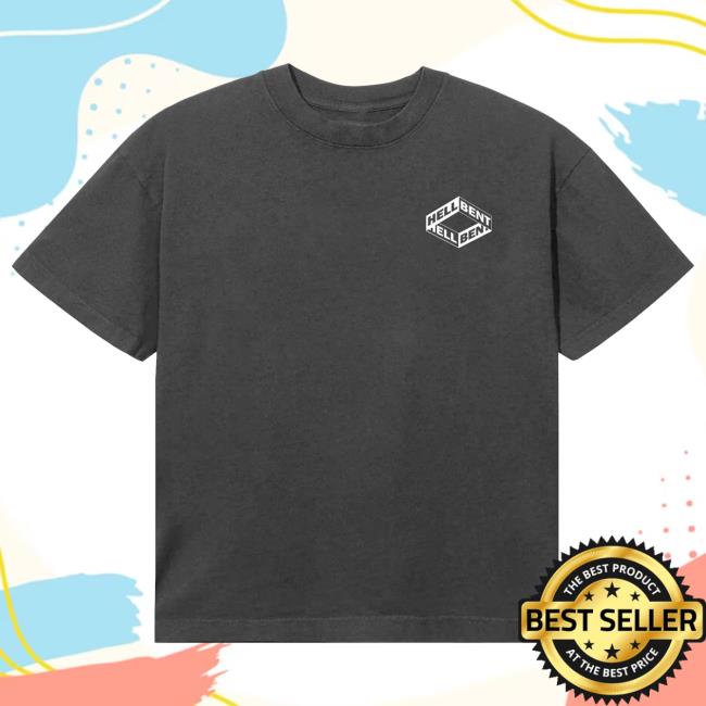 Official Hellbent Records Merch Shop Hellbent Logo (Vintage Black) Tee Shirt