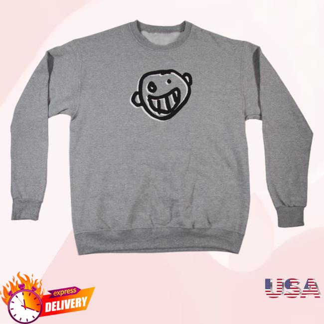 Newbury Comics Merch Newbury Comics Toothface Logo Grey T Shirt