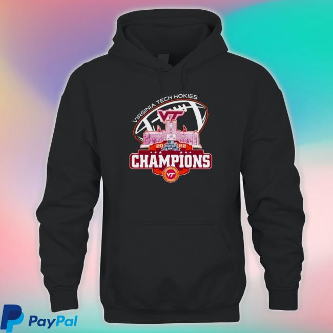 Official Virginia Tech Hokies City Pinstripe Bowl City 2022 Champions Tee Shirts