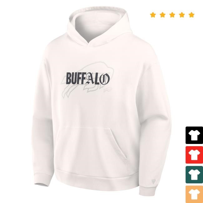 Stadium Night Buffalo Bills Fanatics Type Play Hood Heavy Layer Buffalo Bills Type Play Hoodie Fanatics