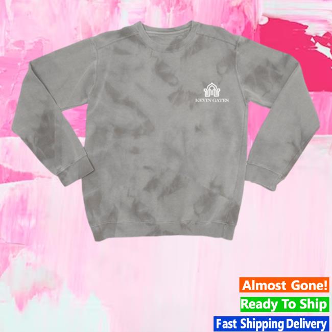 Official Kevin Gates Merch Logo Crystal Wash Long Sleeve