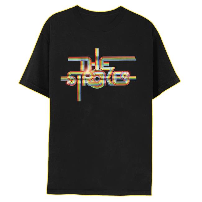 Official The Strokes Merch Store The Strokes Ribbon T-Shirts The Strokes Apparel TheStrokes
