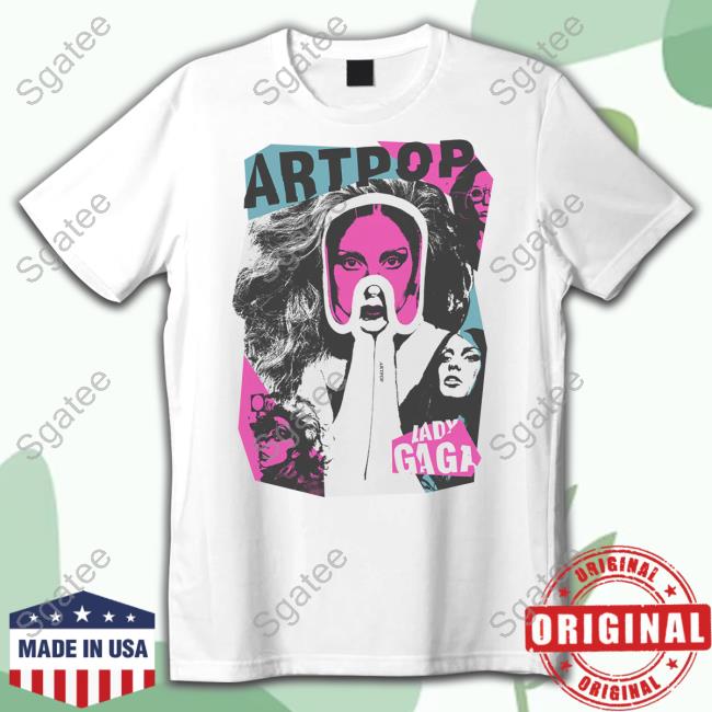 Lady Gaga Shop Merch Artpop Collage T-Shirt