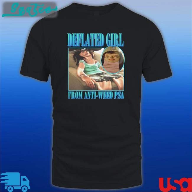Deflated Girl From Anti-Weed Psa Hoodie