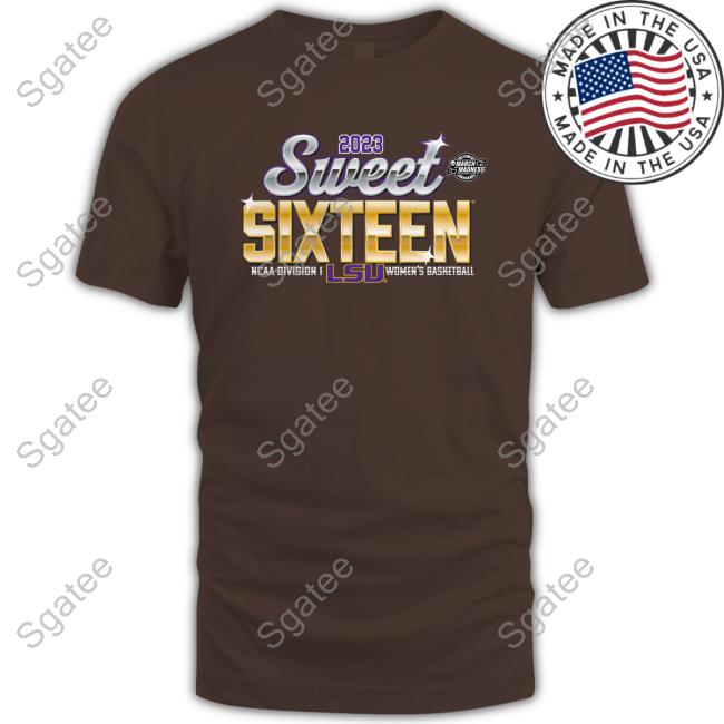 LSU Tigers 2023 NCAA Tournament March Madness Sweet 16 Hoodie