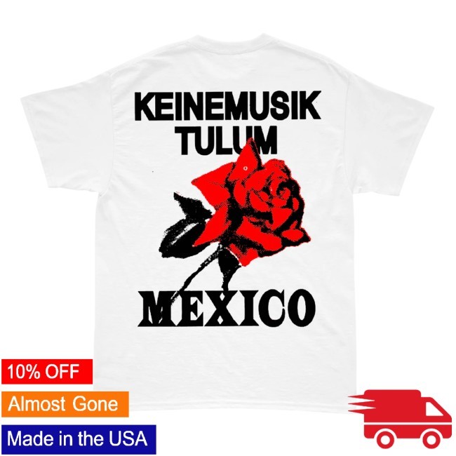 Tulum Rose Shirt Keinemusik Merch