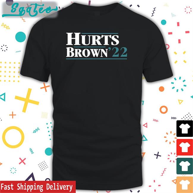 Hurts Brown 22 T Shirt Pamela Hurts Jalen Hurts A.J. Brown