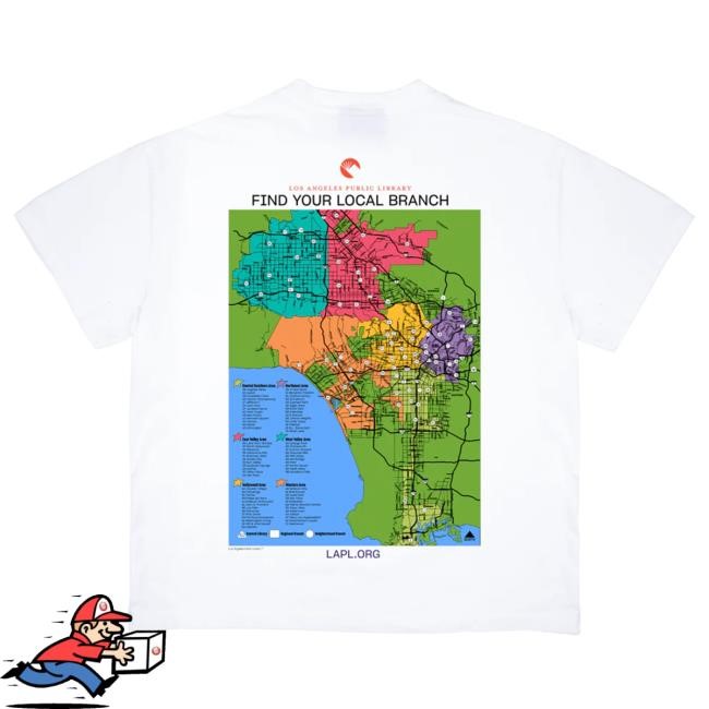 Clean Aesthetic Local Library White Tee Online Ceramics Drop