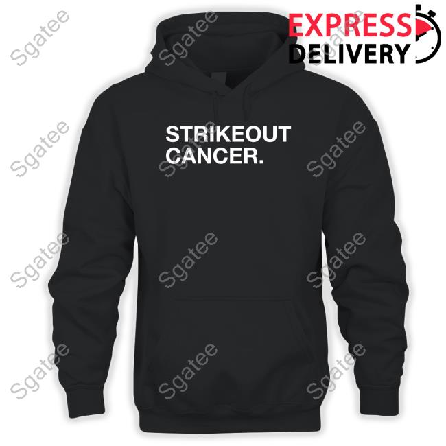 Strikeout Cancer Shirt Black