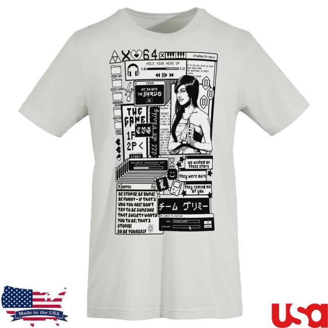 Official Christina Grimmie Grimmie Pop Up Top Shirt