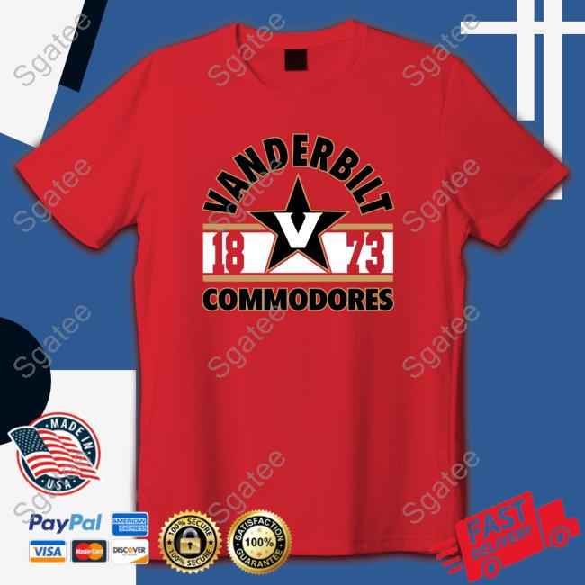 Ncaa Vanderbilt Commodores 150th Anniversary 1873 T-Shirt