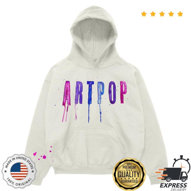 Official Lady Gaga Artpop Drip Pullover Hoodie