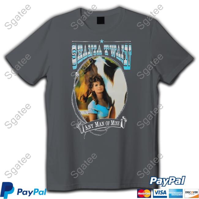 Official Free People Merch Taylor Swift Daydreamer Shania Twain Any Man Of Mine Tee
