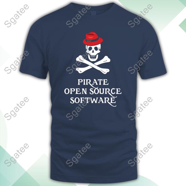 Official Pirate Open Source Software Hoodie