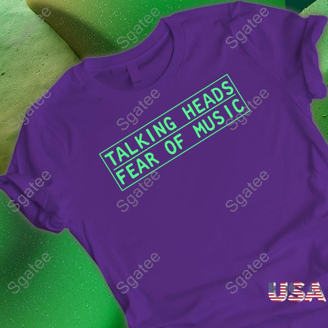 Official Talking Heads Fear Of Music T-Shirt