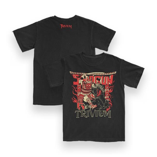 Trivium Merch Shogun Half Sumo New Tee