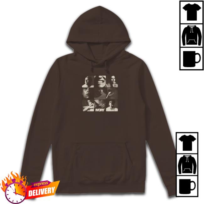 Official Ivory Grid Tee Official Ivory Grid Hoodie
