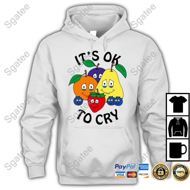 It's Okay To Cry T-Shirt White