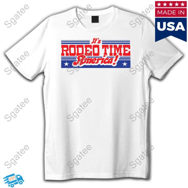 Official Dale Brisby It's Rodeo Time America Pullover Hoodie