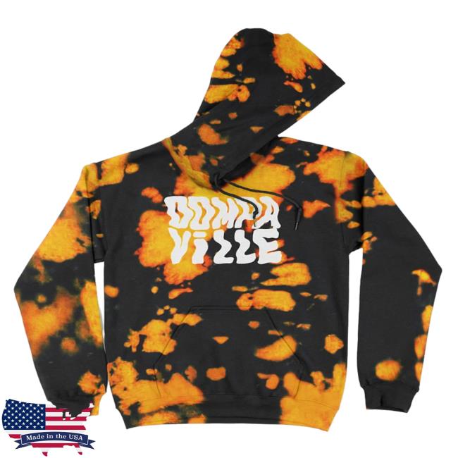 Official Oompaville Merch Logo Tie Dye Hoodies