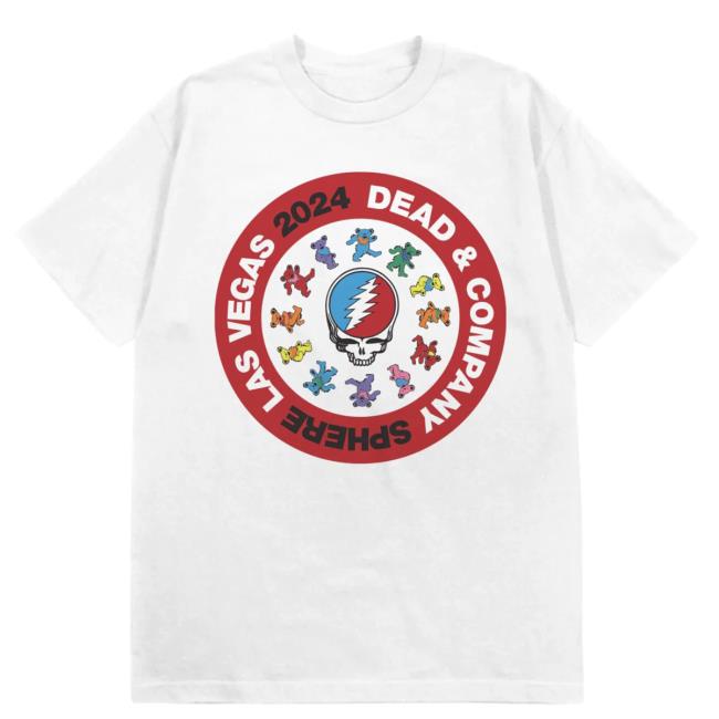 Official Dead & Company Merch Store Dancing Bears Sphere Classic T Shirt Deadandco Shop Clothing