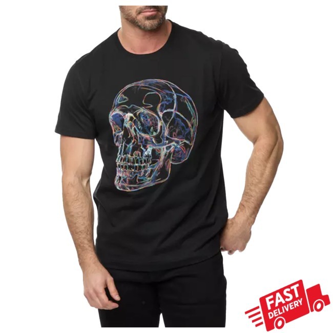 Saksfifthavenue Shop Glowing Skull Knit New T-Shirt