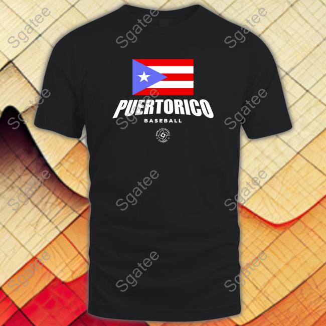 Puerto Rico Baseball Tee