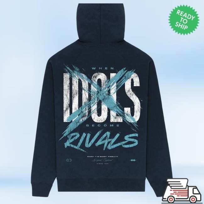 Official Paddy The Baddy When Idols Become Rivals Navy Pull Over Hoodie
