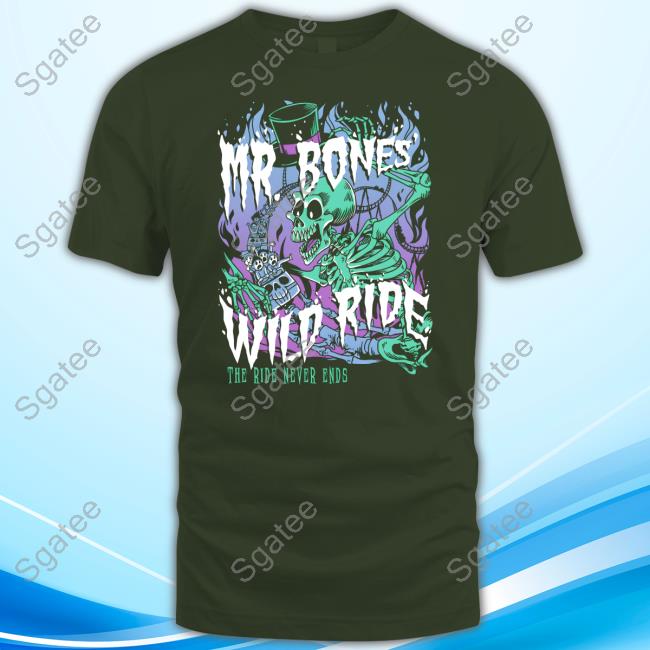 Official Fangamer Merch Mr. Bones' Wild Ride Shirt