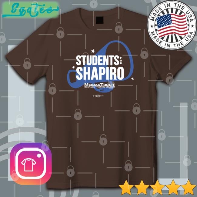 Meidastouch Merch Students For Shapiro Long Sleeve T Shirt