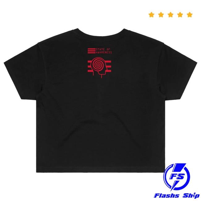 Official Rezz Merch Store REZZ HypnoVizion - Crop Popover Shirt