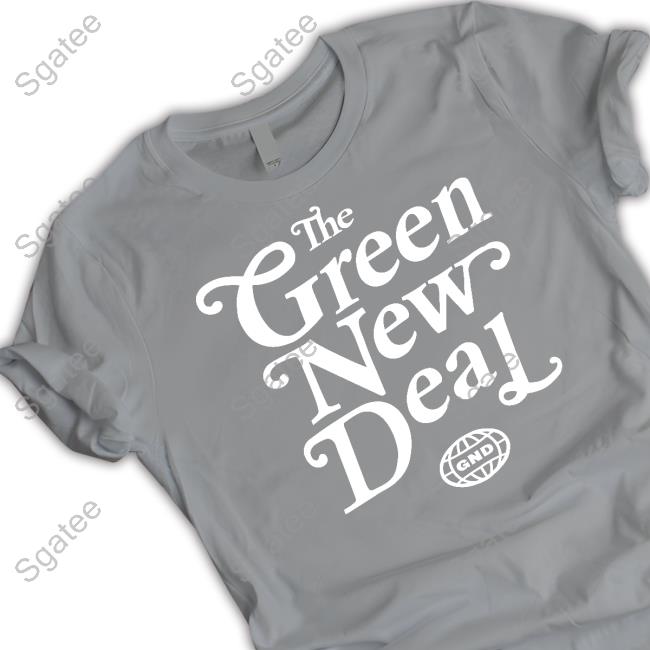 Black Green New Deal Tee
