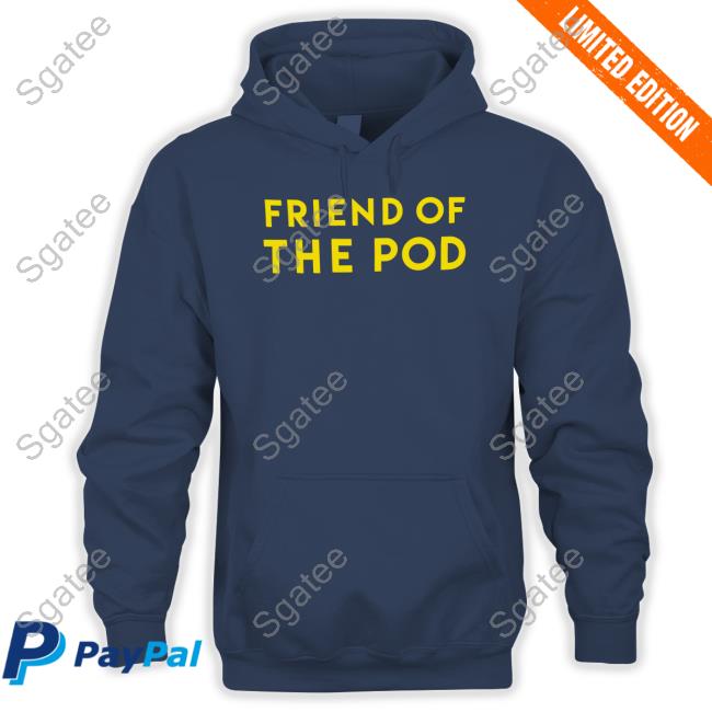 Crooked Media Merch Friend Of The Pod Hooded Sweatshirt
