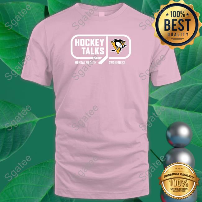 Pittsburgh Penguins Hockey Talks Mental Health Awareness Pittsburgh Long Sleeve T Shirt