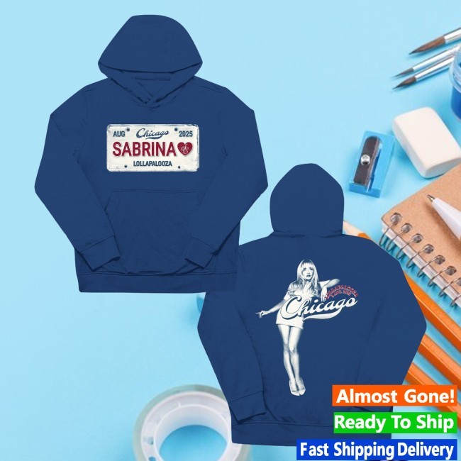 Official Sabrina Carpenter Chicago Pop-Up & Lolla Hoodie - Manh Luong