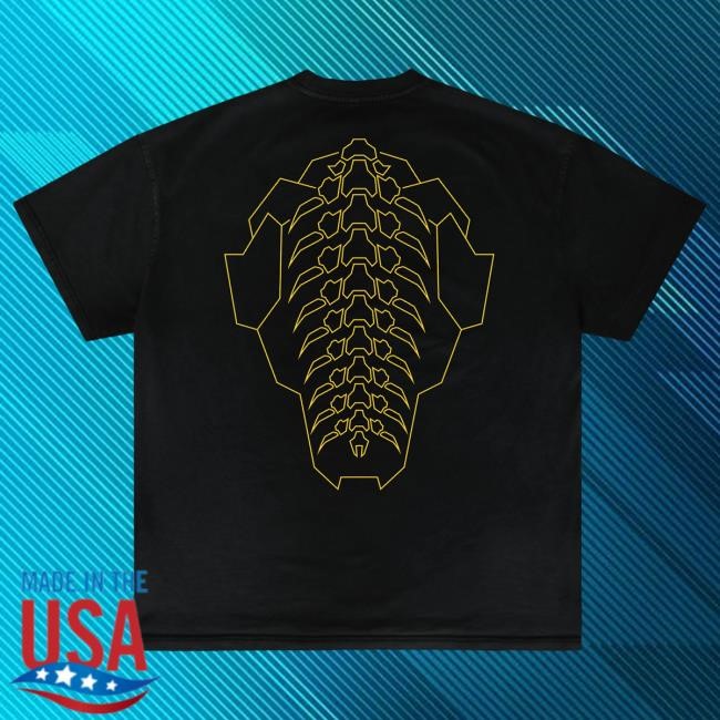 Cloudeelle Cyberspine Oversized Yellow Tee Streetwear