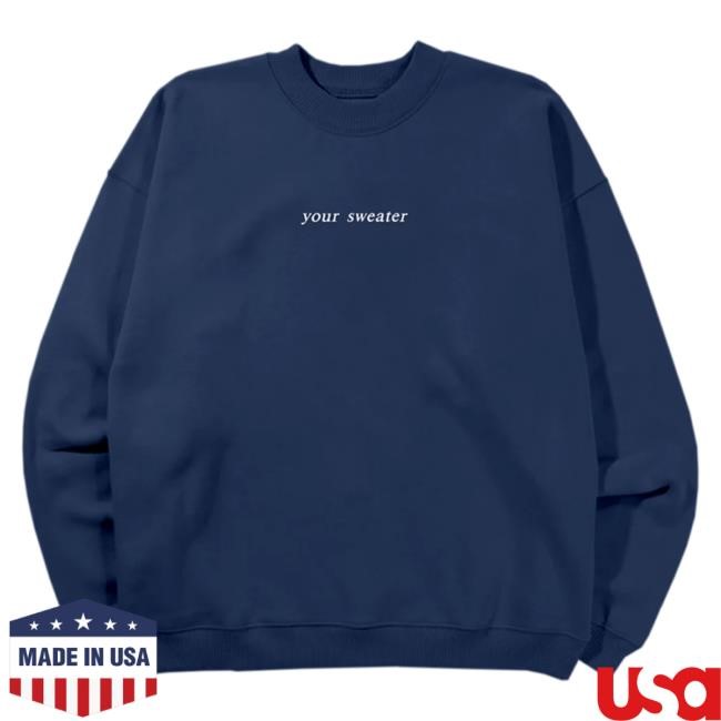 Official Conan Gray Merch Store Shop Conan Gray Navy 2024 Heather Day Sweater ConanGray