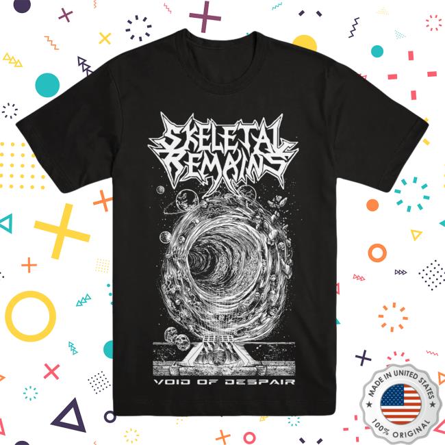 Evil Greed Merch Skeletal Remains "Void" T-Shirt