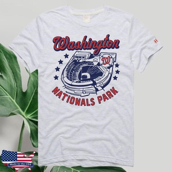 Homage Washington Nationals Ash Park Baseball Short Sleeve Fashion Tee | Rally House Official Merch Store – Buy Official MLB T Shirt Homage Washington Nationals Ash Park Baseball Short Sleeve Fashion Shirt | Rally House Official Merch Store – Buy Official MLB T Shirt