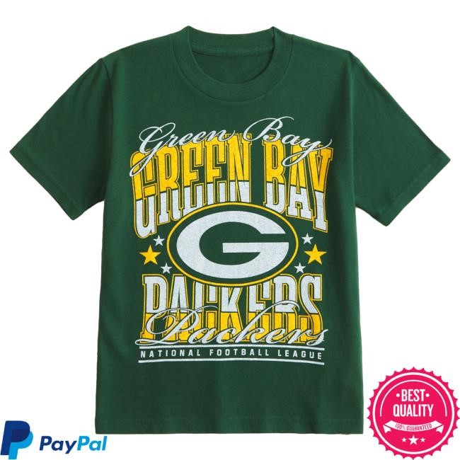 Official Abercrombie And Fitch Store green bay packers graphic Tshirt NFL by Abercrombie