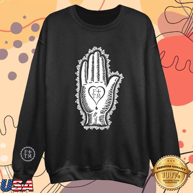 Official Florence and The Machine Palm Print Sweater