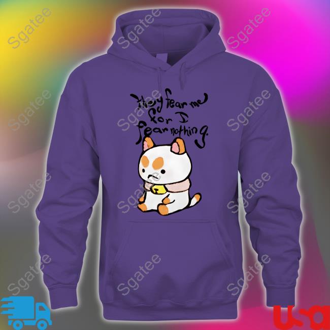 Bee And Puppycat Merch They Fear Me For I Fear Nothing Tank Top