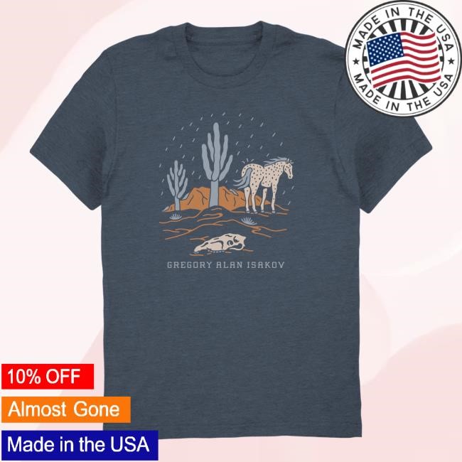 Official Gregory Alan Isakov Merch Desert Rain Tees