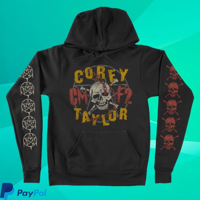 Official Corey Taylor "Pentagram Skull" 2023 Tour Sweatshirt