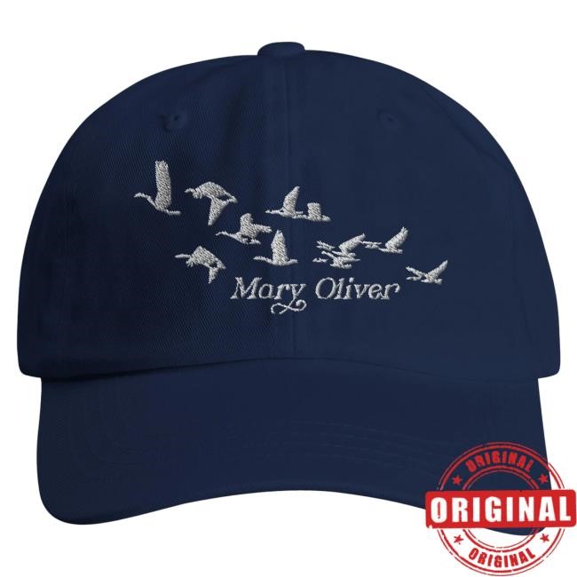 Mary Oliver Mary Oliver Wild Geese Baseball Cap