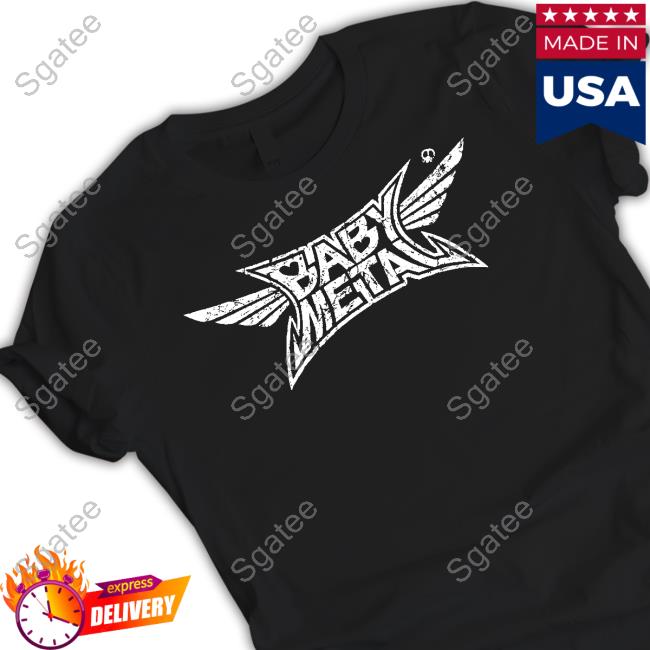 Official Babymetal Merch Babymetal Crush Logo Tee