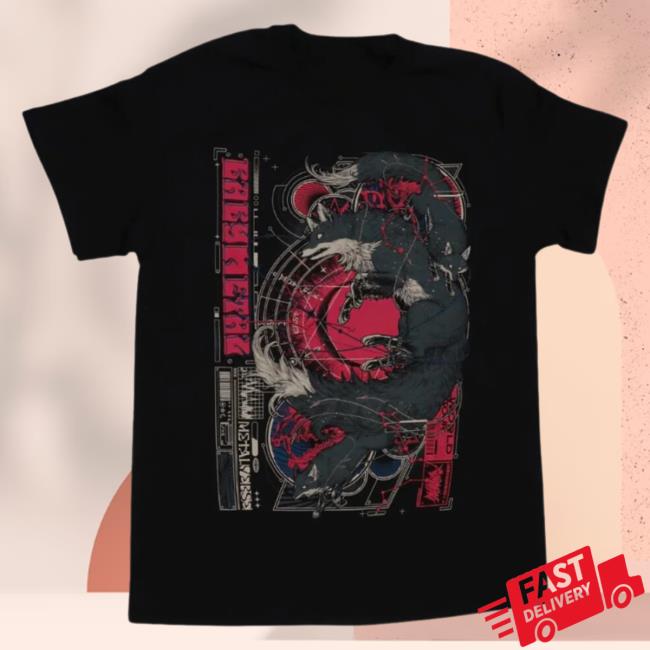 Official Baby Metal Merch Store BabyMetal "Metalverse Gateway" T-Shirt Baby Metal Apparel Clothing Shop