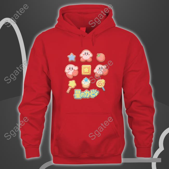Nintendo Kirby Cookie Icons Sweatshirt Kirby Informer