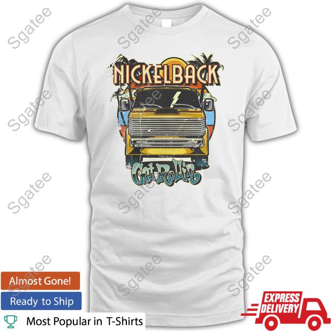 Official Nickelback Get Rollin' Tee
